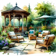 Как правильно ухаживать за садовой мебелью